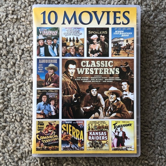 Classic Westerns: 10-Movie Collection (Box Set) [DVD] - Picture 1 of 8